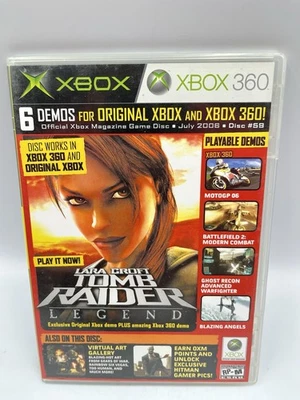 Tomb Raider Legend Game Demo Disc #59 Microsoft Xbox/360 - Image 1 of 4