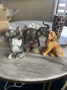 Scatola portaoggetti elefanti e cani - Foto 1 di 1