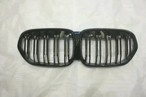 Fit For 2019-on BMW X1 F48 F49 LCI Facelifted Front Bumper Grille M Glossy Black - Picture 1 of 5