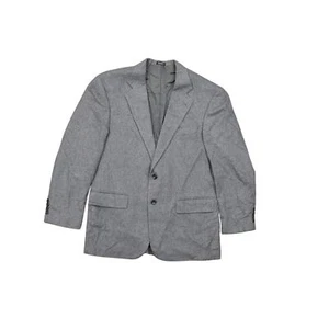 Oscar De La Renta Wool Blazer Gray Size 42 Men's Sport Coat Cashmere Blend - Picture 1 of 8