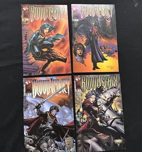 Blood Legacy #1-4 Set completo immagine Top Cow Comics 2000 - Foto 1 di 15