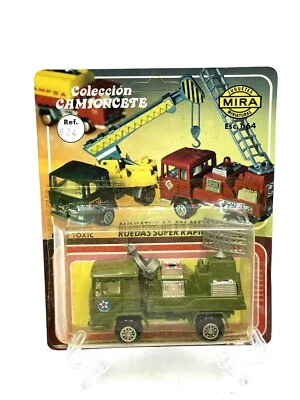 PEGASO MILITAR CAMION/TRUCK 1:64 MIRA  RARO 624 TRUCK WITH CANNON# NIB GS - Immagine 1 di 4