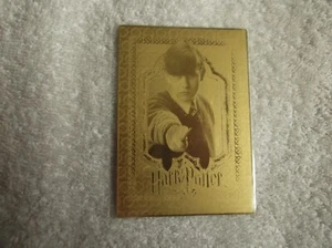 Artbox: Harry Potter "NEVILLE LONGBOTTOM" #BT4 Golden Trading Card - LOOK! - Picture 1 of 2