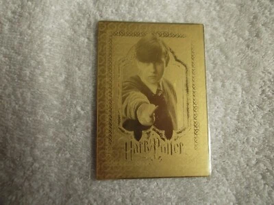 Artbox: Harry Potter "NEVILLE LONGBOTTOM" #BT4 Golden Trading Card - LOOK! - Image 1 of 2