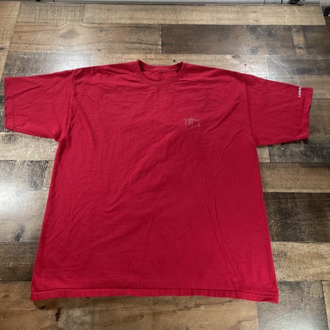 Guy Harvey Crimson Tide Alabama Mens Shirt Extra Large Red Short Sleeve Pullover Cover