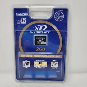 Olympus 2GB xD-Picture Card Type M For Digital Cameras NEW - Picture 1 of 2
