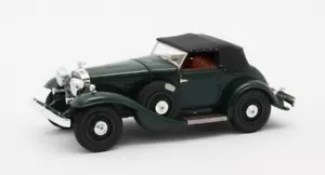 MATRIX SCALE MODELS - STUTZ DV32 Bearcat cabriolet cerrado verde 1932 - 1/43 ... - Imagen 1 de 5
