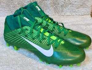 NIKE Vapor Untouchable 2 TD Mid Pine Green Flyweave Football Cleats Mens Sz 16 - Picture 1 of 7
