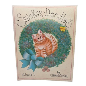Snicker Doodles Vol 1 Sharon  Saylor Decorative Tole Painting Patterns Folk Art  - Foto 1 di 4