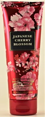 Bath & Body Works JAPANESE CHERRY BLOSSOM Body Cream Lotion Moisturizer 8oz - image 1 of 2