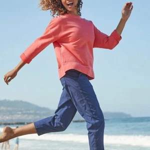 Neu mit Etikett neu Fresh Produce Terrakotta Waterfront Callie Sweatshit Medium/Large M/L - Bild 1 von 4