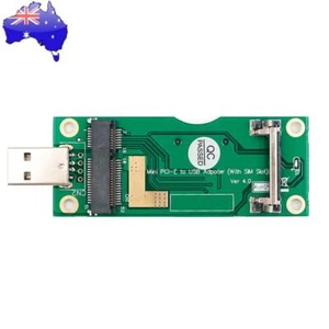 Mini PCI-E to USB Adapter with SIM 8Pin Card Slot for WWAN/LTE Module - Afbeelding 1 van 11