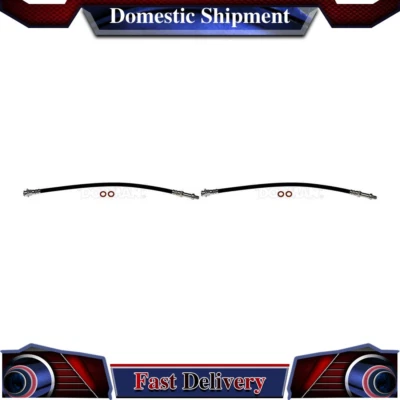 Mangueira hidráulica de freio Dorman dianteira esquerda direita 2x para 1965-1971 Ford F-100 - Imagem 1 de 3