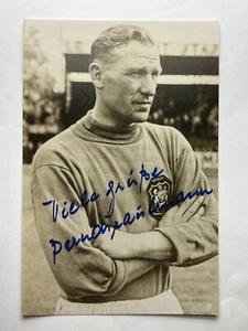Autogramm BERT TRAUTMANN (†2013)-Manchester City-Film-St.Helens Town-signiert - Bild 1 von 2