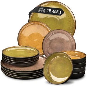 Geschirrset 6 Personen - Tafelservice 18 teilig - Geschirr Set - Tafelgeschirr - Bild 1 von 8