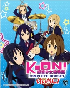 K-On Season 1-2 + Movie + 5 OVA Japanese Anime DVD English Dub Free Ship Reg All - Picture 1 of 10