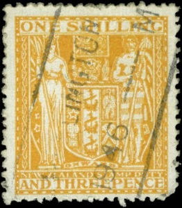 New Zealand Scott #AR47 Used Postal-Fiscal Stamp - Picture 1 of 1