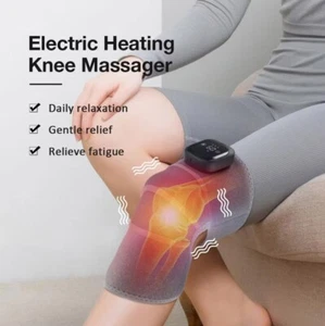 1PCS Knee Heating Pad Electric Massager Wrap Support Brace Arthritis Pain Relief - Picture 1 of 11