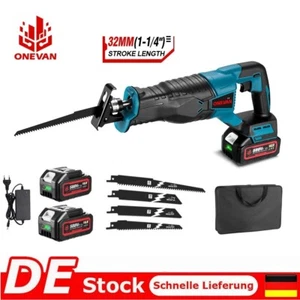 Seghetto per sciabola a batteria seghetto elettrico reciproco seghetto per tigre con 4 lame per Makita - Foto 1 di 14