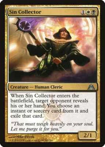 SIN COLLECTOR X 4 N/M- DRAGON'S MAZE MAGIC THE GATHERING - Picture 1 of 1