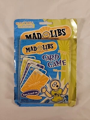Mad Libs Card Game - Worlds Greatest Word Game Fun Vocabulary - Image 1 of 2