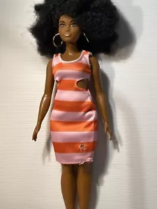 Barbie Fashionistas Curvy African American Afro Doll 2015 Mattel - Picture 1 of 11