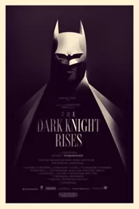 FRAMED – Olly Moss - The Dark Knight Rises - Mondo - Batman - Picture 1 of 4