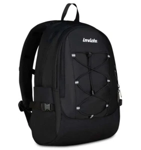 Zaino Invict-Act Smart Plain Invicta Backpack Grs Jet Black 2025 - Imagen 1 de 4