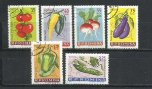9926-SERIE COMPLETA RUMANIA 1963 PLANTAS FLORA FLORES Nº 1902/1907 VEGETACION NA - Imagen 1 de 1