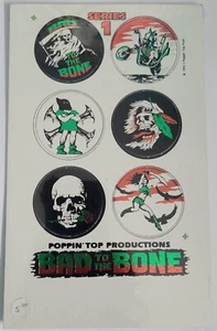 Series 1 * Poppin' Top Productions * BAD TO THE BONE - Picture 1 of 2