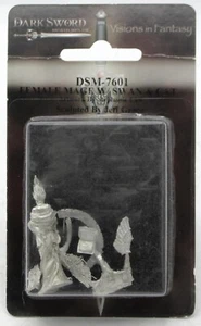 Dark Sword DSM-7601 Female Mage with Swan & Cat (Stephanie Law Masterworks) - Picture 1 of 6