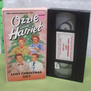 OZZIE & HARRIET Ricky Nelson 1954 Verlorenes Weihnachtsgeschenk Urlaub TV Special VHS - Bild 1 von 2