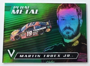 2021 Panini Chronicles Black Martin Truex Jr. Pedal to the Metal Green Parallel - Picture 1 of 2