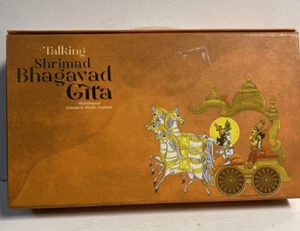 Übersetzung sprechende Shrimad Bhagavad Gita mehrsprachig Sanskrit Hindi wie besehen - Bild 1 von 8