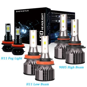 For Toyota Avalon 2008 2009-2012 LED Headlight Hi/Lo Beam Fog Light Bulbs Combo - Picture 1 of 17