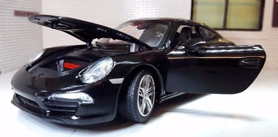 1:24 Porsche 911 Carrera S Black Detailed Rastar Diecast G Scale Model Car 56200 - Image 1 of 4