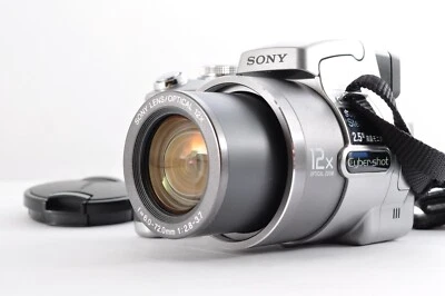 Sony Cyber-Shot DSC-H1 Silver 5.1MP 12x (Japanese Only) [Exc+5] Japan / 1247G#1 - Image 1 of 4