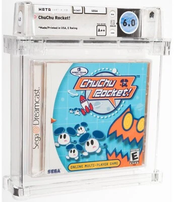 SEALED, ChuChu Rocket! / Wata 6.0 A++, Dreamcast Sega, E Rating, US, 2000 - Image 1 of 2