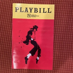 MJ The Musical August 2023 Playbill Broadway in Chicago - Bild 1 von 3