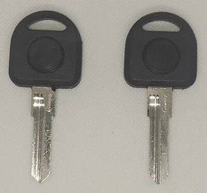 2X New OEM Uncut Ignition Key Blank Without Light For BMW E23 E24 E28 E30 - Picture 1 of 11