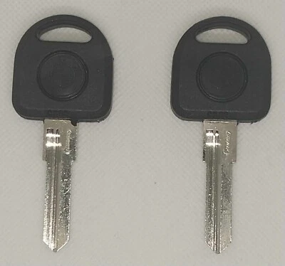 2X New  OEM Uncut Ignition Key Blank Without Light For BMW E23 E24 E28 E30 - Image 1 of 4