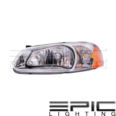 Faro izquierdo del lado del conductor para 01-06 Dodge Stratus 01-03 Chrysler Sebring Foto 1 de 2