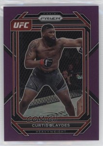 2023 Panini Prizm UFC Purple Prizm /149 Curtis Blaydes #135