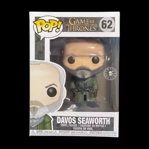 Funko Pop + Protector! Game of Thrones #62 - Davos Seaworth *MINT* - Picture 1 of 12