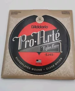 Cuerdas para Guitarra Clásica D'Addario EJ45 Pro Arté Tensión Normal Nuevas - Imagen 1 de 4
