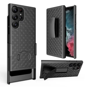 for Samsung Galaxy S23 Ultra Case, for Galaxy S23 Ultra Holster Case Slim Com... - Foto 1 di 6