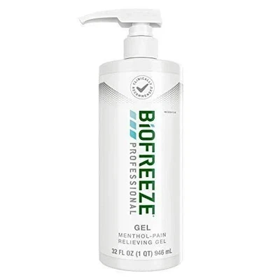Biofreeze Professional Pain Relief Gel 32oz Pump Green, 13429 - Image 1 of 4