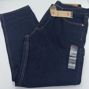 Levi's Mens 505 Regular Fit Non Stretch Jeans Straight Leg Sits At Waist 36Wx30L - Foto 1 di 6