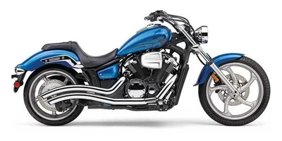 Escape completo cromado barrido Speedster Cobra 2230 para Yamaha Stryker 11-16 Foto 1 de 2
