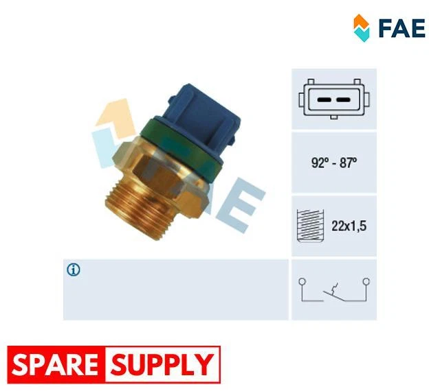 TEMPERATURE SWITCH, RADIATOR FAN FOR CITROËN PEUGEOT FAE 37680 - Image 1 of 4